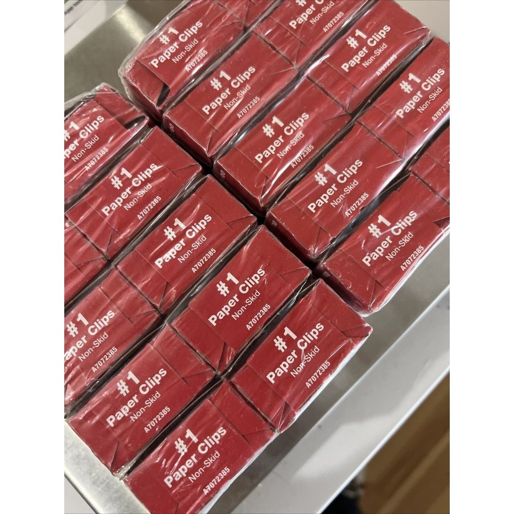 ACCO Brands 72385 Nonskid Economy Paper Clips 20 Boxes of 100